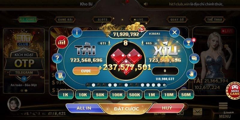 1Xbet là sân chơi tài xỉu được nhiều cược thủ đánh giá cao